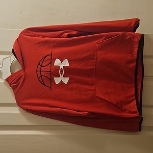 Red Under Armour Hoodie